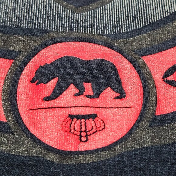 Vans California Original "Off The Wall" Graphic T-Shirt Size Small Black - Picture 6 of 13